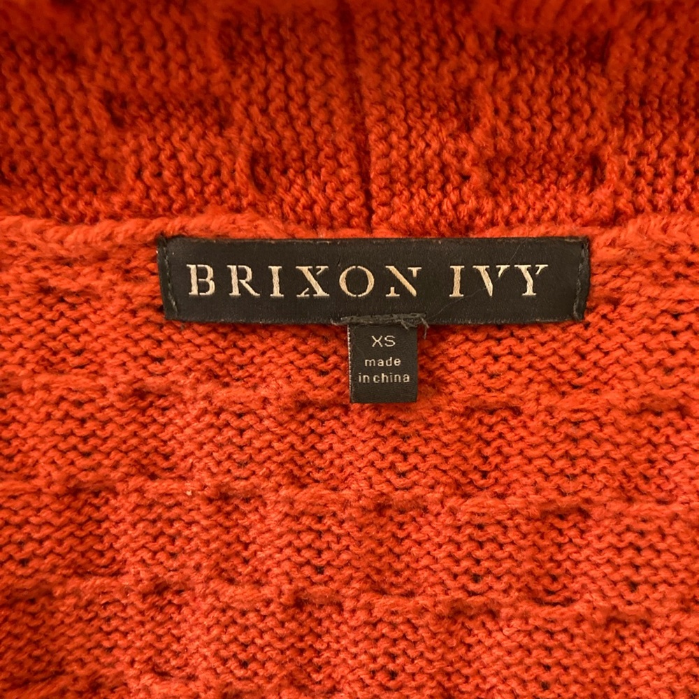 Rust orange cardigan - Picture 3 of 4